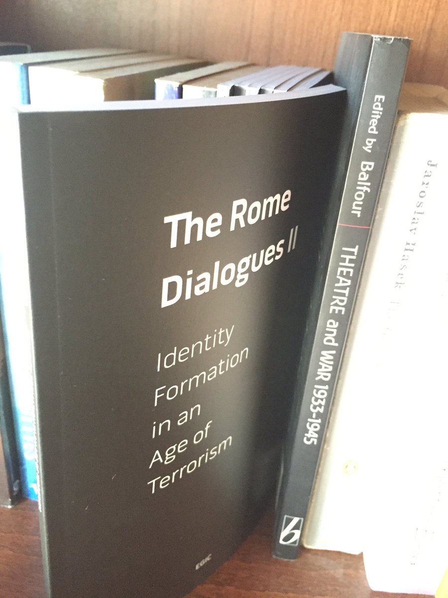 EGIC_'s tweet photo. Scenes from a #bookshelf | The #RomeDialogues in published and polished form! https://t.co/hQL2sYaOnv