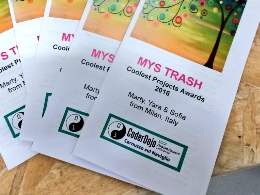 enrico_martines's tweet photo. Proud of our #MYS team representing @CoderDojo @HPE_IT at #CoolestProjects promoting a better #eccosystem ๐ฎ๐น https://t.co/ED83lk2cWo