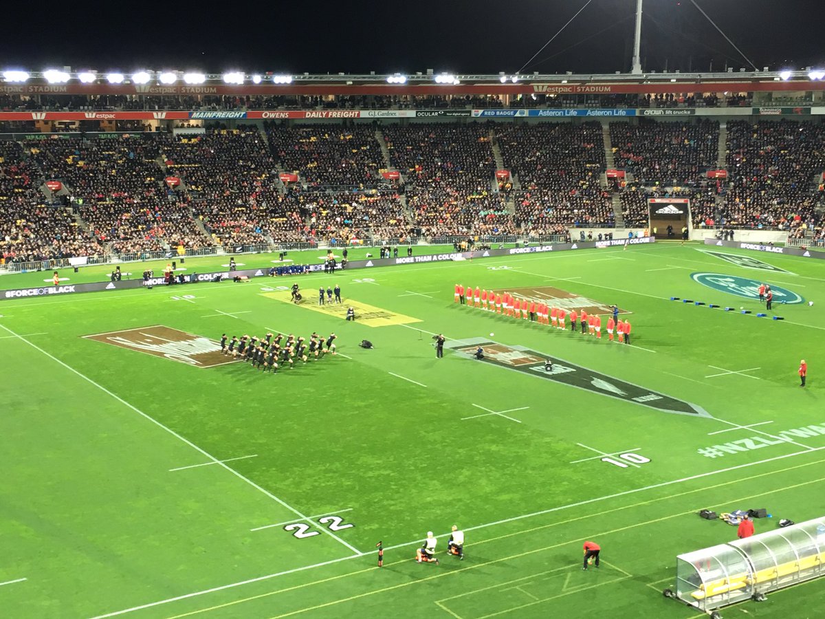 JacobCreech's tweet photo. Enjoying the Wales - All Blacks game, but hoping the first half goes better than the second... #realscrum #rugby https://t.co/eGK6GllwTV