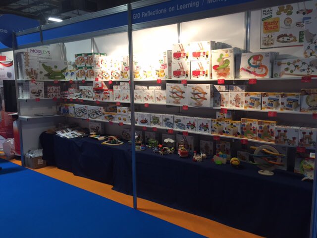 ROLearning's tweet photo. Both our stands at @childcareexpo have both been re-stocked overnight ready for a busy second day. https://t.co/O3bv4LedqN