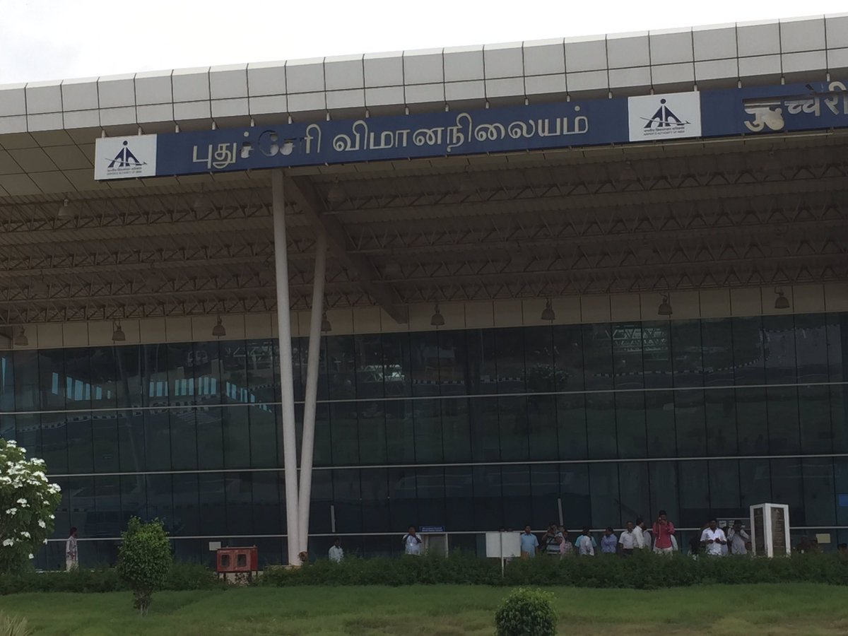 thekiranbedi's tweet image. Thanks to new Aviation Policy of GOI #Prosperouspuducherry may get its wings back.Min of Civil Aviation visiting Tom