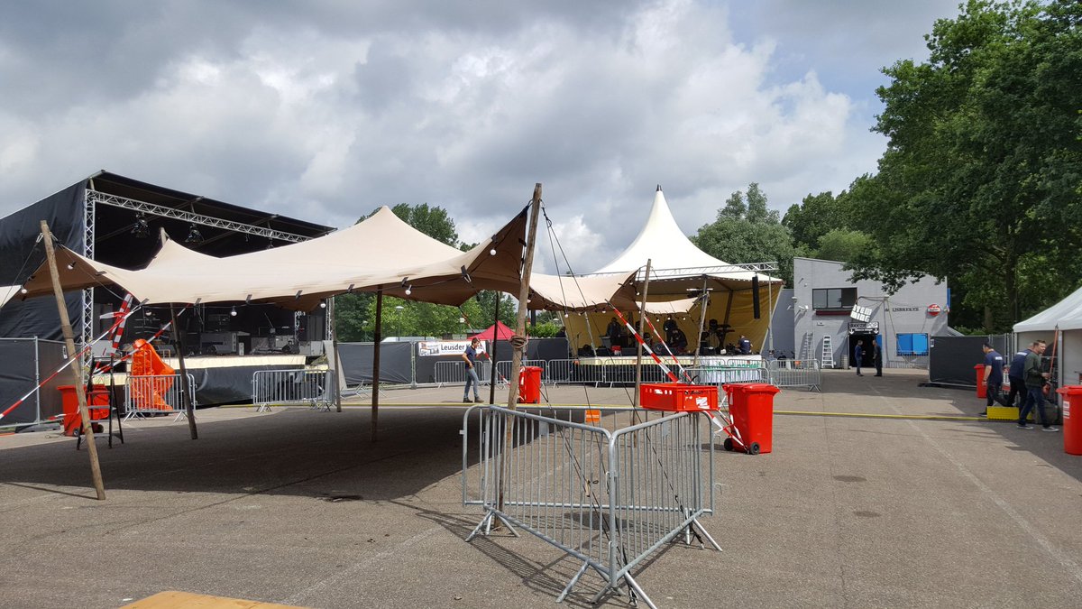 Laatste dingen en vanaf 12 uur gaan we open. Tot zo! #puddingpop #festival #leusden