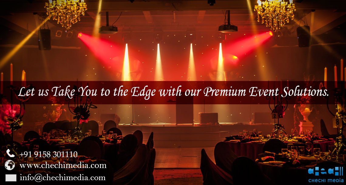 chechimedia's tweet image. #PremiumSolutions #PremiereEvents #SpecialOccasions #GlobalOutreach #India #Planning #Production #Management