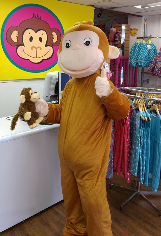 Exciting news - George is visiting the store today at 11am! (Weather permitting)
