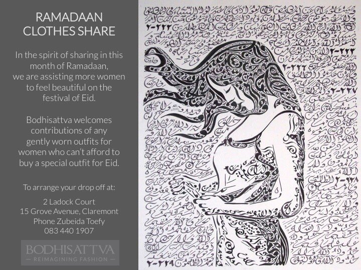 YumnaaFirfirey's tweet photo. #Ramadaan #Fashion #Conscious @Bodhisattva_SA #sharing https://t.co/fcRSMARfDs