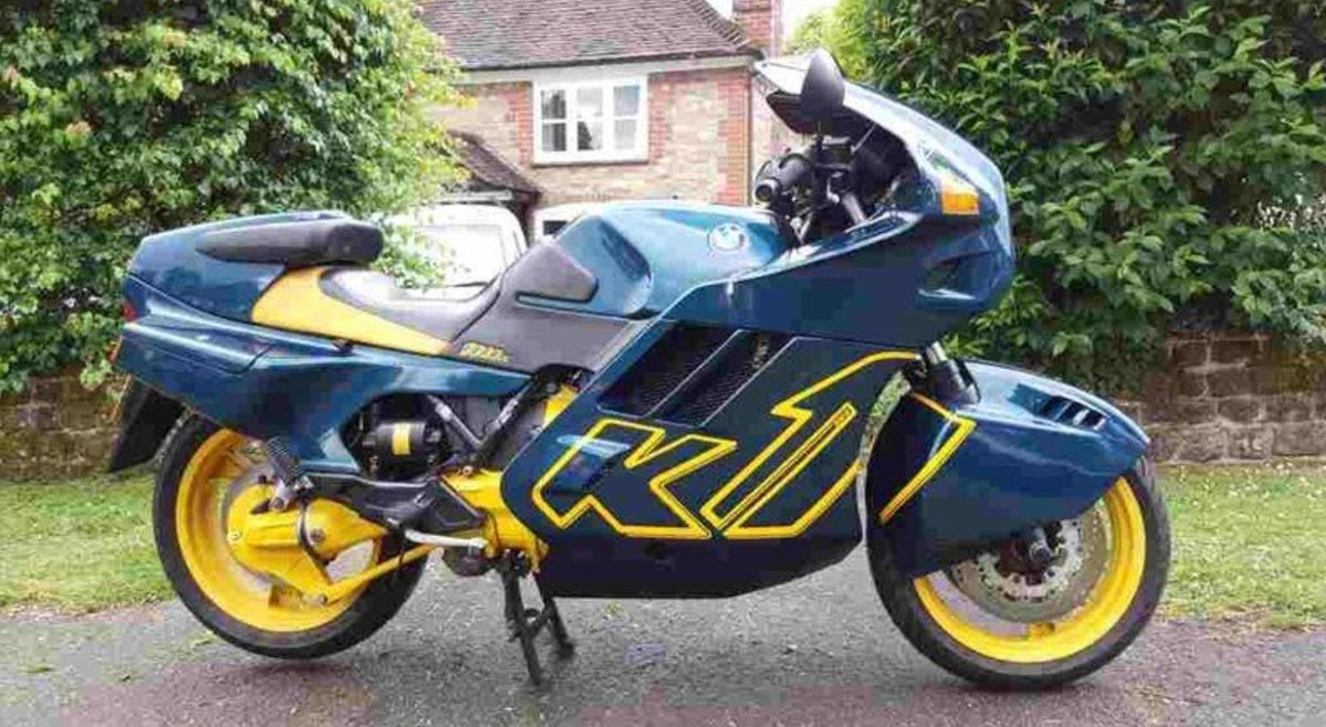 MCNnews's tweet photo. Bike of the day: BMW K1 - https://t.co/3SiFVm2g6a https://t.co/DJ679V18Su