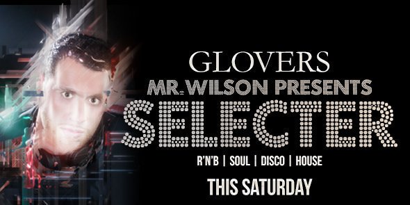 Gloversbar's tweet photo. Tonight he's back! @djmrwilsonuk bringing you his latest selection of tunes for his night 'selector' https://t.co/SK7p4ypaxp