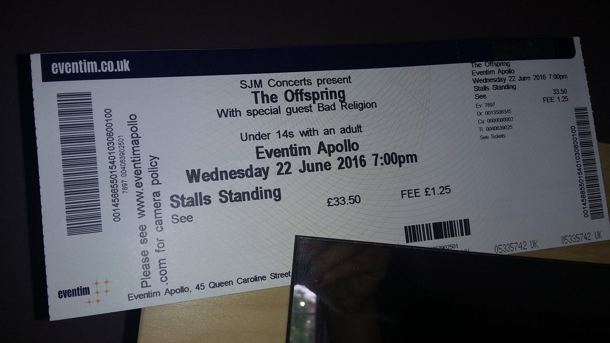 thisladybug's tweet image. Come out swinging @offspring