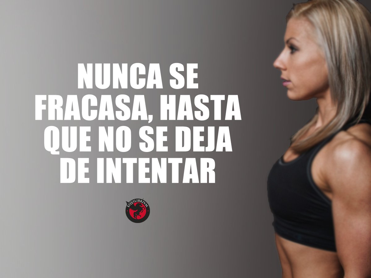 EquilibriumPTS's tweet photo. ¡Ya sabéis amig@s! ¡No dejéis de intentar lograr vuestros objetivos!
#EquilibriumPTS #Gym #Fitness #Motivación https://t.co/MgxCnRWr2A