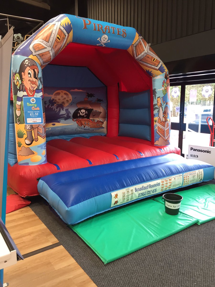 Broadlandbounce's tweet photo. We are at Hughes on hall road today supporting care for Clare charity day, come down and see us!! https://t.co/n68unW5mwJ