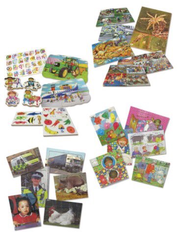 ROLearning's tweet photo. Included in our £1 Shop selection today at @childcareexpo are over 500 assorted British made EY wooden puzzles https://t.co/7S9Z5NkmTu