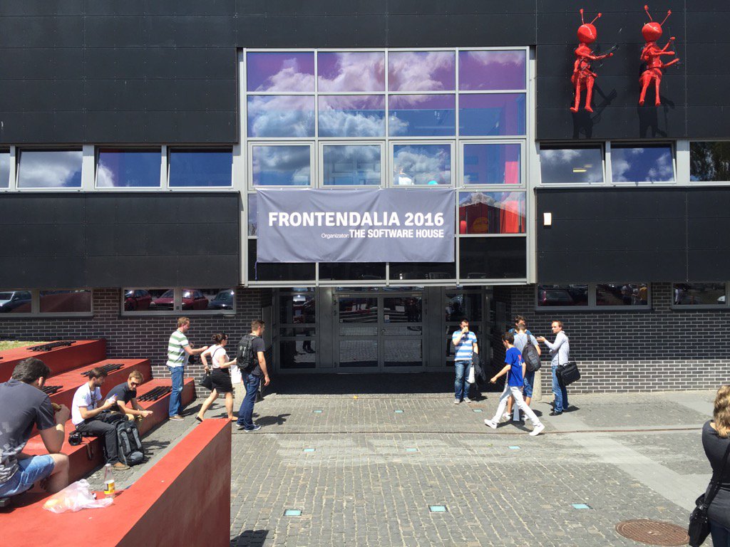 marmazurek's tweet photo. #frontendalia a new #frontend conference orgnised by @RealTSH in #slesia https://t.co/uDcEZnafHV