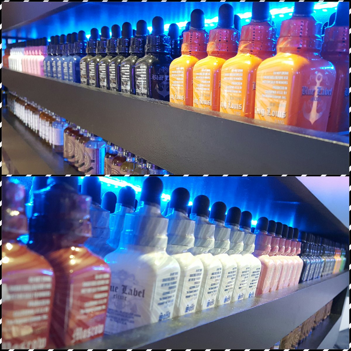 vapourevo's tweet photo. Blue Label Elixir now reduced to £20 for 35ml in store! Premium Cali liquids now cheaper than ever #VapourEvolution https://t.co/RlpHJgxOfC