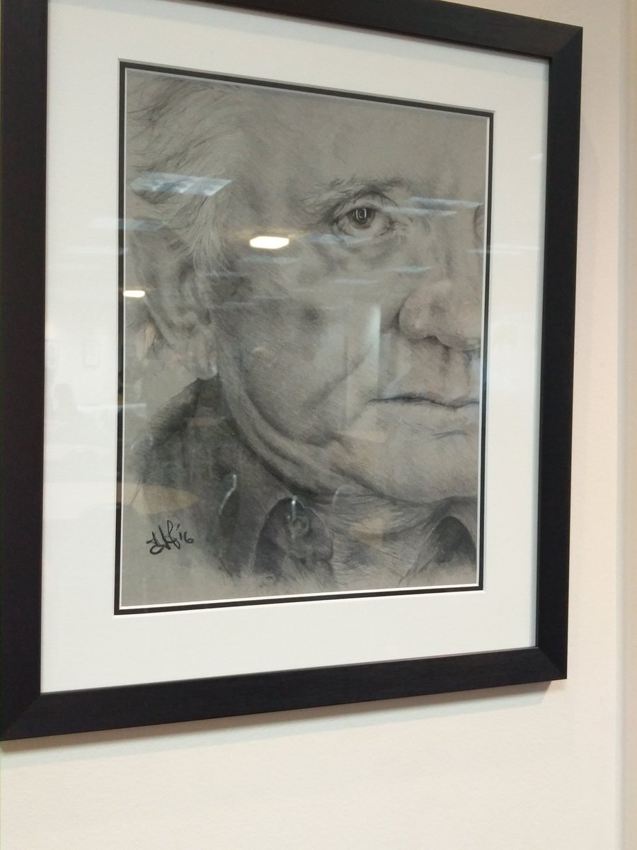 Well done 2 Donna Forrester the winner of <a href="/GoGlenrothes/">GoGlenrothes</a> comp 'A Portrait Called Johnny'. Excellent piece #JohnnyCash
