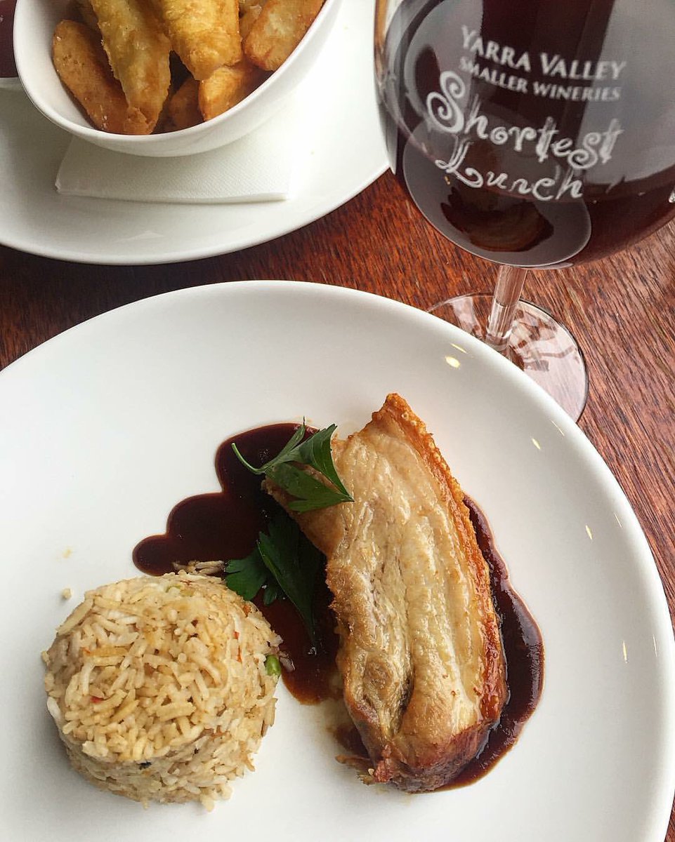 yarravalleywineries.com.au

Twice cooked crispy #PorkBelly with sticky Asian sauce and Nasi… instagram.com/p/BGytDgrpNul/
