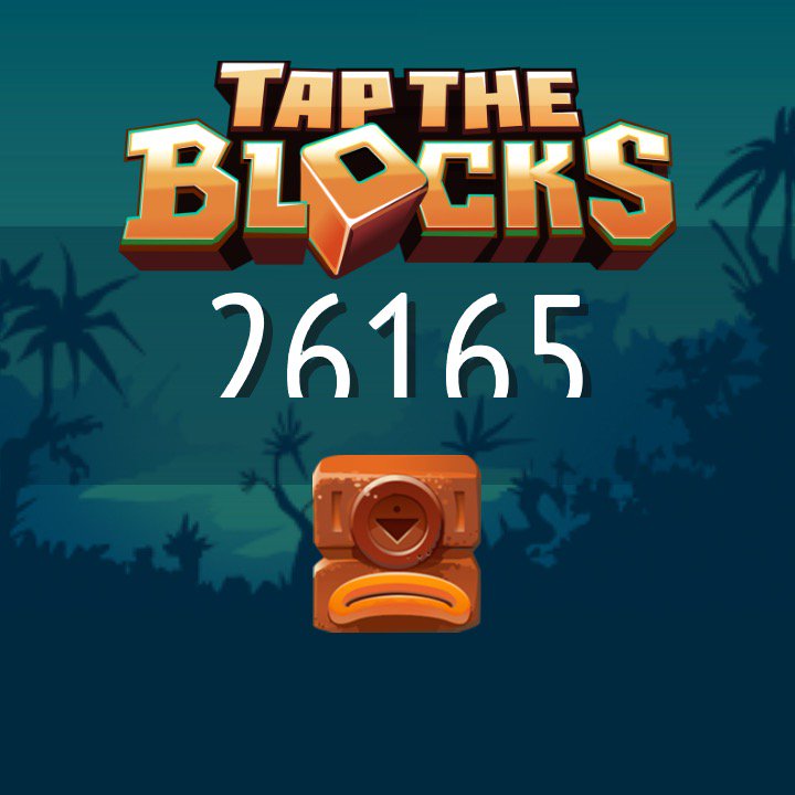 pancheneok's tweet photo. I've scored 26165 points in #taptheblocks on iOS! Can you beat my score? https://t.co/8gA8473FZQ https://t.co/90Me75sqXL