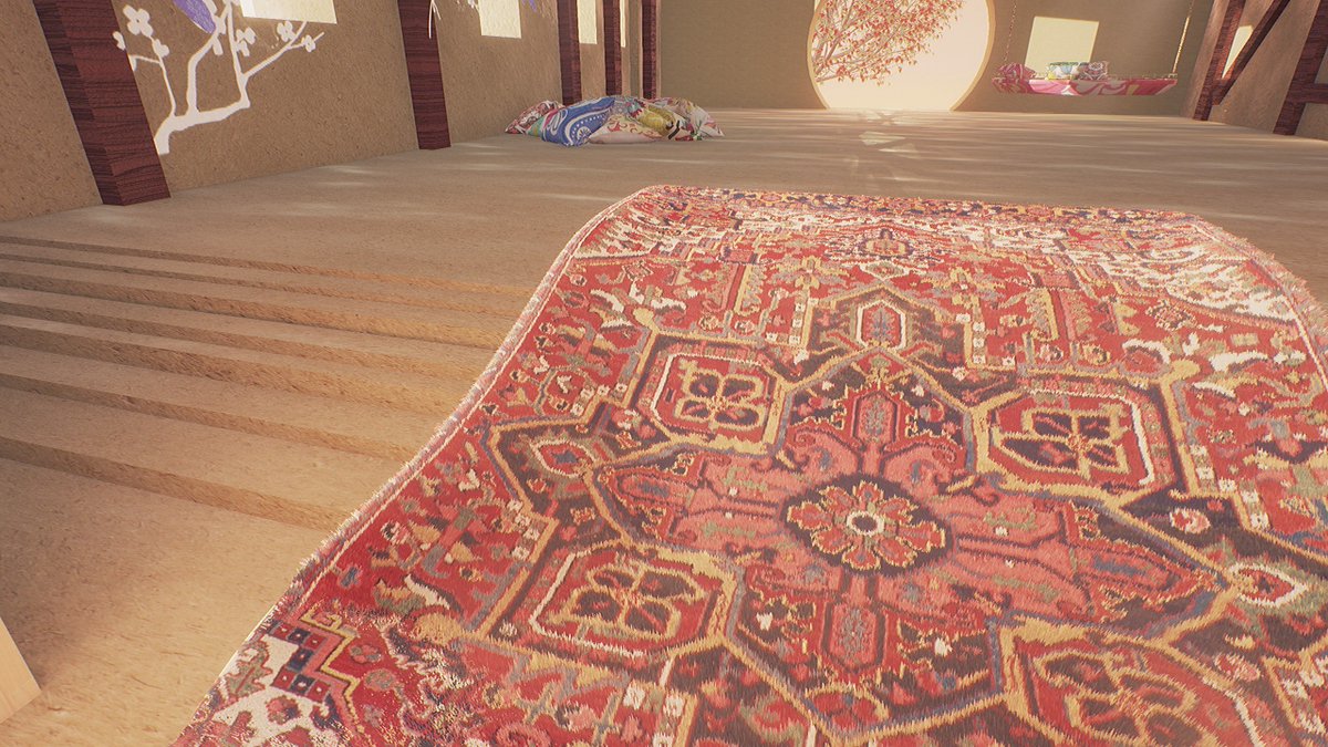 TheMerakiGames's tweet photo. Messing around with some fur shaders for our #VR experience! #indiedev #SOUL #relax https://t.co/6oOr228RaT