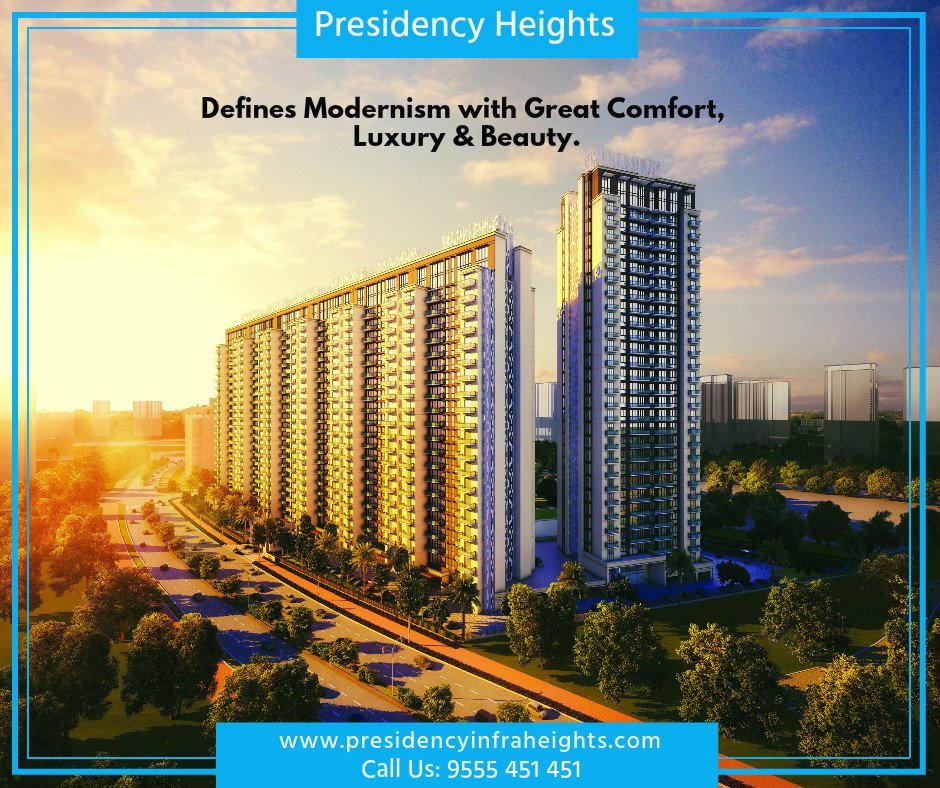 presiheights's tweet photo. "Defines Modernism with great comfort, luxury &amp; Beauty."
For info:9555451451 or Visit us https://t.co/WJ7HGbvUbd https://t.co/4YsC70N0jg