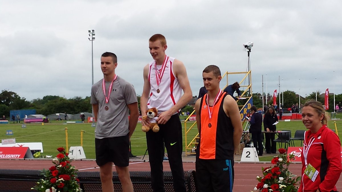 AthleticsWeekly's tweet image. Adam Hague tops U20 PV podium, recording 5.15m and securing WJ selection #EAU23s