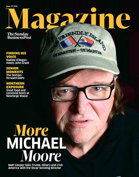 He's often funny - but angrier than ever. <a href="/cooper_m/">Matt Cooper</a> gets to grips with <a href="/MMFlint/">Michael Moore</a> and his new film #WhereToInvadeNext