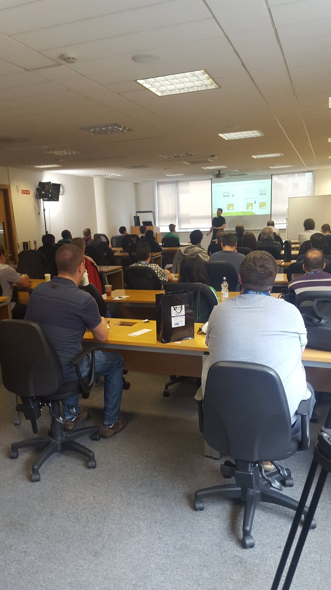 MSdevIRL's tweet photo. #HubertKobierzewski is currently presenting on Polybase in SQL Server #sqlsatDublin https://t.co/FTsIZvQeIl https://t.co/LeF19bZjjQ