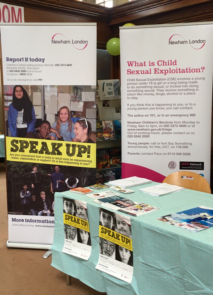 <a href="/Newham_LSCB/">Newham LSCB</a> joining with others #Plaistow library for #keepwellstaysafe event #safeguarding