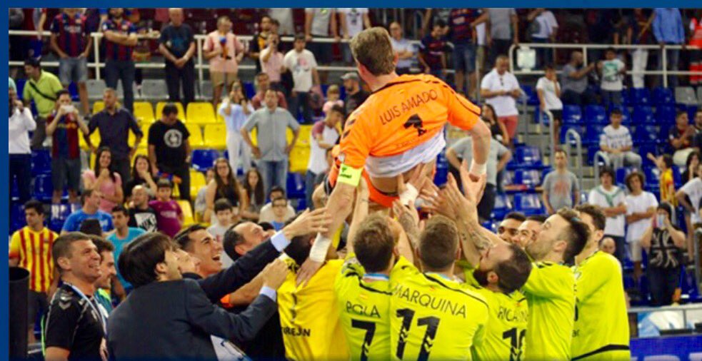 Creo que nadie en historia del Futsal español llegará a ganar tantos títulos como <a href="/Luisamadotarodo/">Luis Amado Tarodo</a> Leyendaza @LNFS89