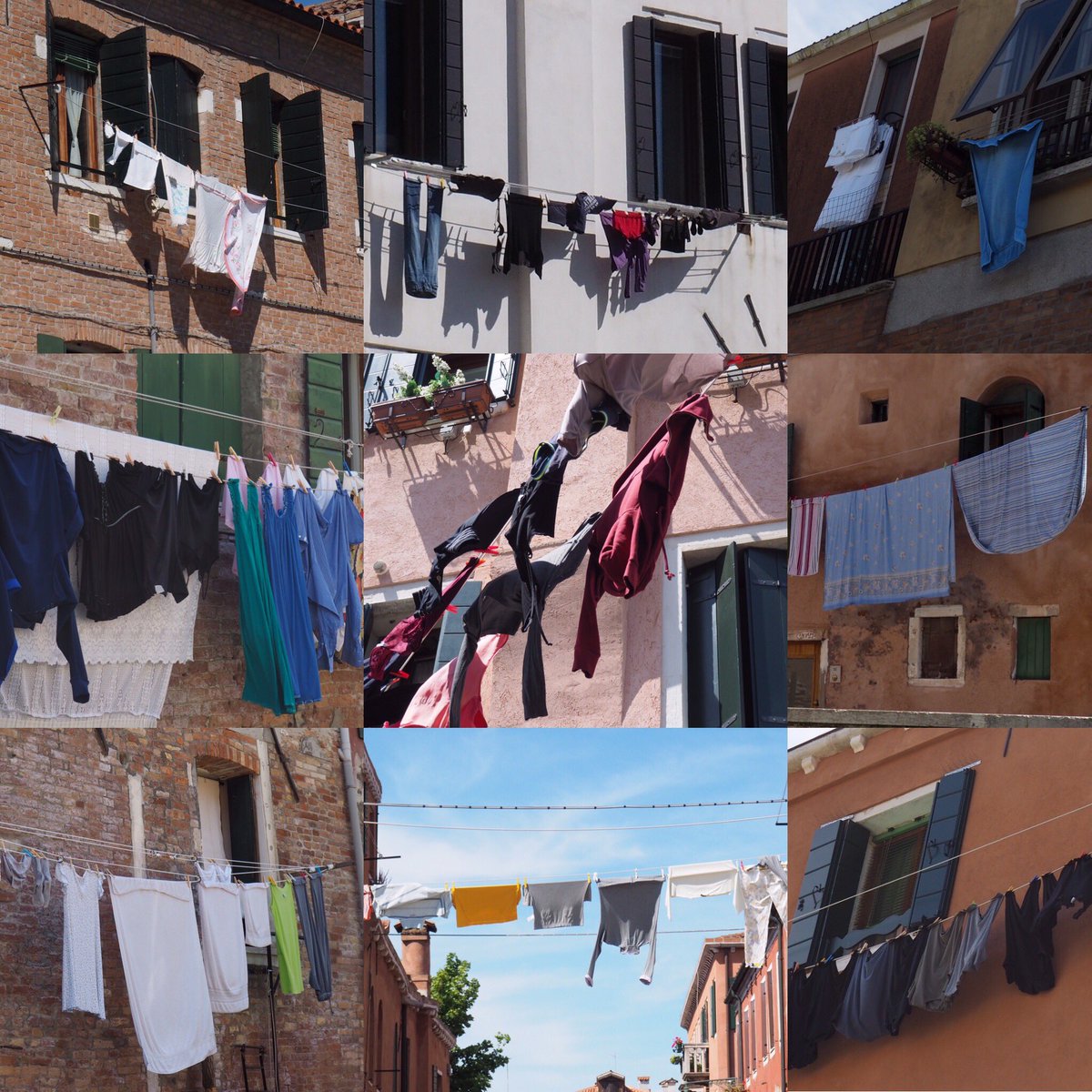 aedlen's tweet image. Venice. Laundry.