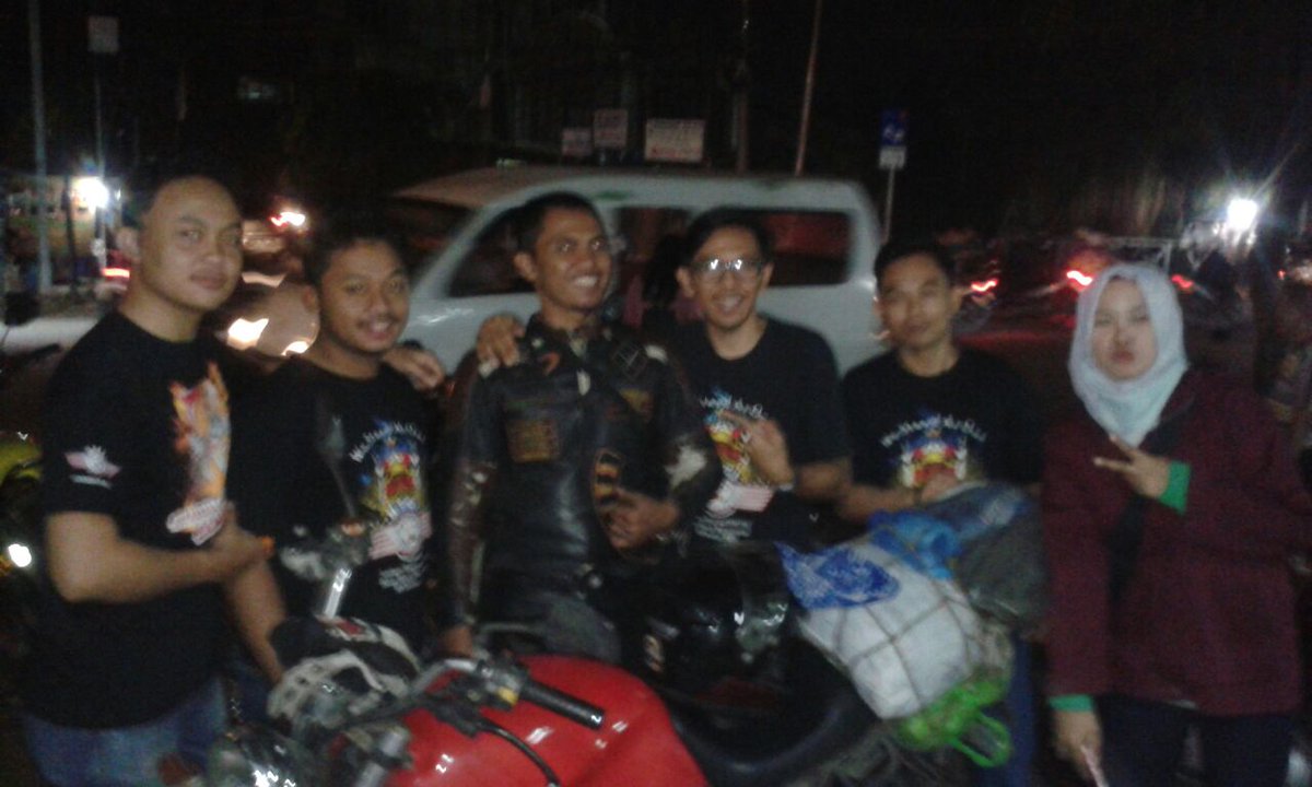 touchdown dengan selamat , terimakasih untuk keluarga besar HTCI yang telah mengkondisikan ketum selama perjalanan