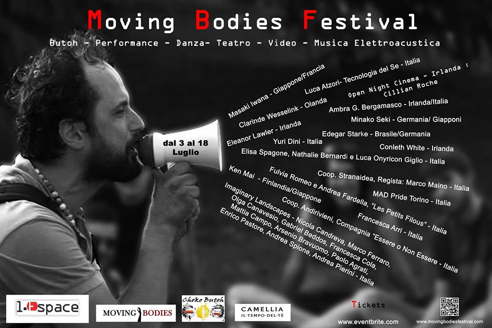 movingBfestival's tweet photo. #MovingBodiesFestival goes to #Italy @salaEspace 3-18July #Difference #PerART #Butoh #Dance #theatre https://t.co/IAHMDXlFf2