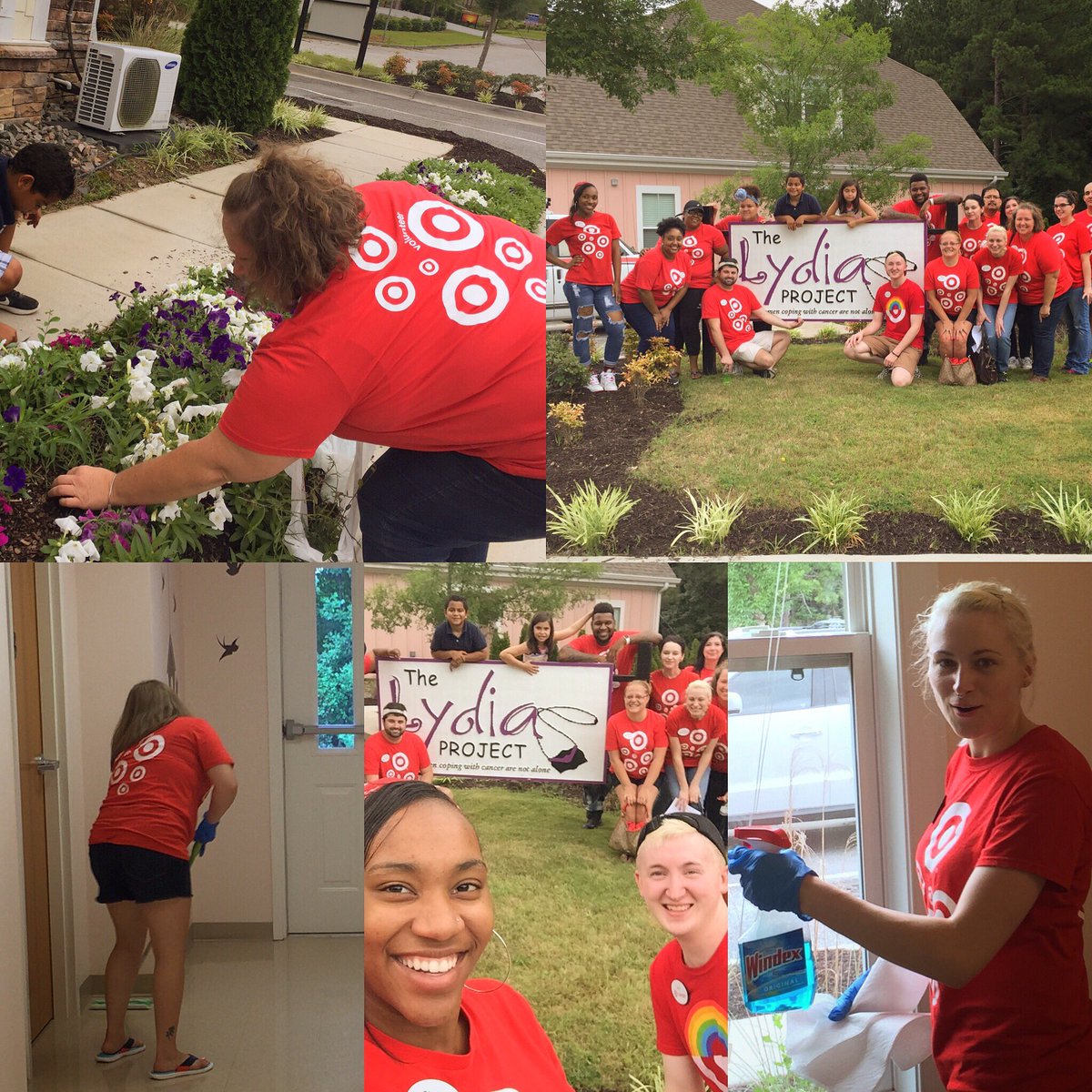 JamesHensJew's tweet photo. Great day volunteering at The Lydia Project #OneTeam #NotSoRandomActsOfKindness @ArlenKincaid @KarlSchaeffer1 https://t.co/kfMf9RlkbJ