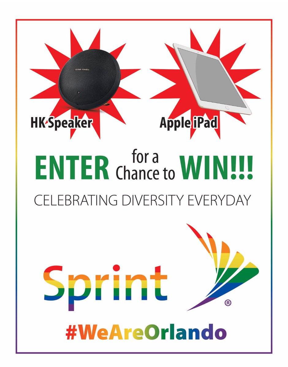 SSSUSALLC's tweet photo. Come on down Win Big and Save!  #DenverPride #sprint4denver @ericfastvp @GregPost11 @marceloclaure #sprint4pride https://t.co/enoDtlVcHO