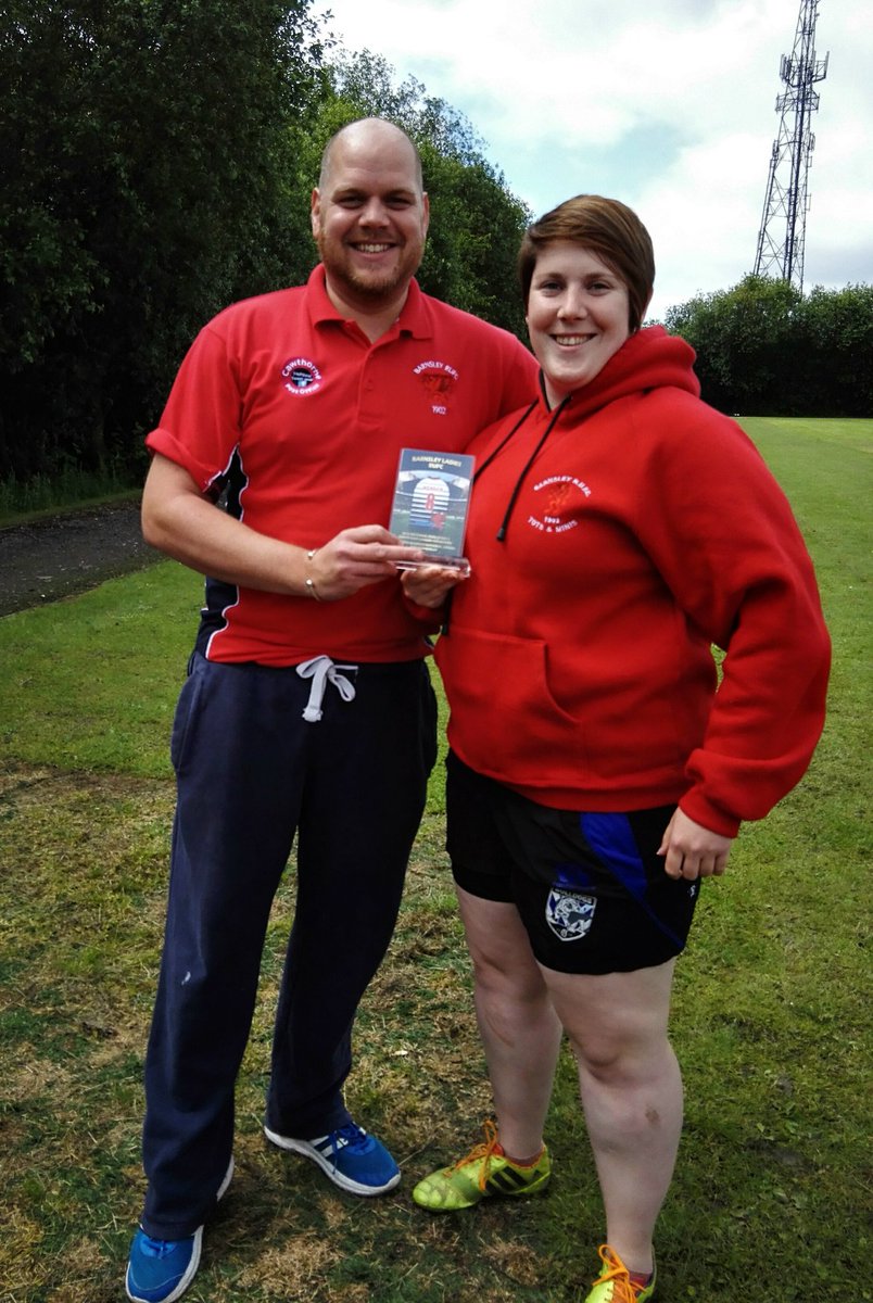 Delighted to be continuing our sponsorship of Sally Wenham of Barnsley RUFC Ladies!!! #barnsleyisbrill