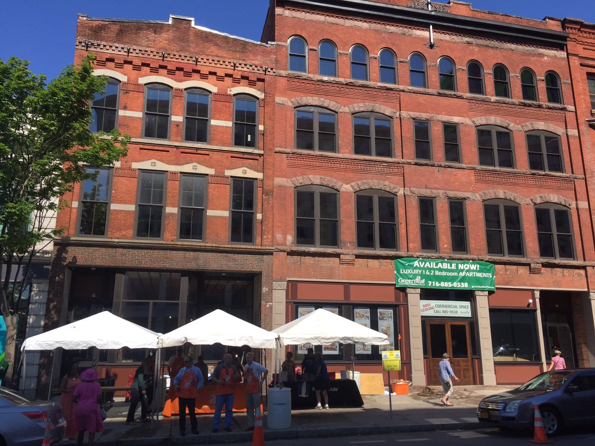 The Home Depot is sponsoring The Buffalo Living Tour today. Head down to the Bosche Building at 916 Main St  until 5
