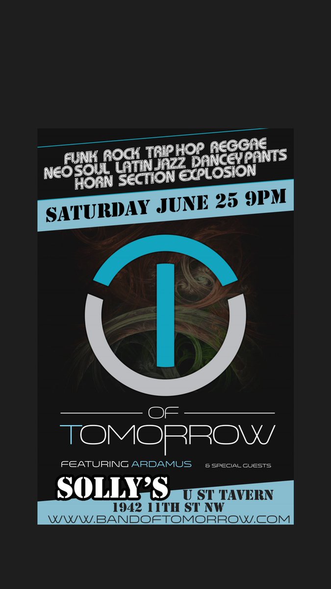 NoVaBeerReview's tweet photo. NEXT SATURDAY spring blow out summer blow up. Get yer keister uptown for some funk 'n lovin w @bandoftomorrow https://t.co/6vPWDoHTLH