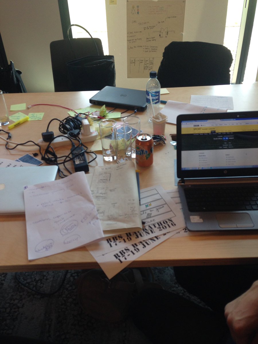 emeraldhackers's tweet photo. Brilliant mentoring session helped clean the idea. Now working the pitch! @bankofapis #bankofapis https://t.co/rK3wD9kOhe