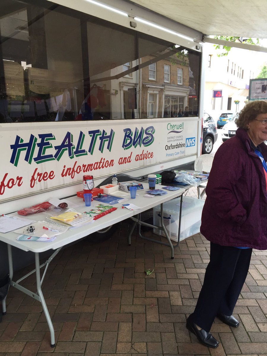 Jo riley (@jorileyjo) on Twitter photo Testing lung function on Banbury health bus. Good way to spend a cold June day Testing lung function on Banbury health bus. Good way to spend a cold June day