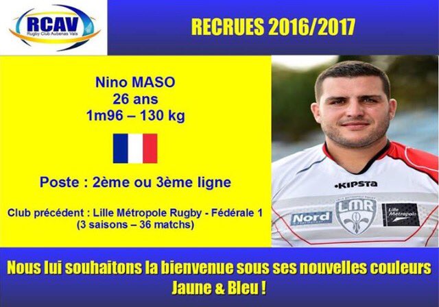 RCAVofficiel's tweet photo. #RCAV https://t.co/74oCYDaiK3
