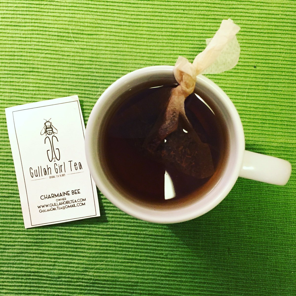 .<a href="/gullahgirltea/">Gullah Girl Tea</a> is amazing! As a Charlestonian I grew up w/ Gullah culture, mainly awesome food. This takes me back.