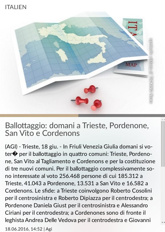 TICKINGNews_IT's tweet photo. Ballottaggio: domani a Trieste, Pordenone, San Vito e Cordenons
#Pordenone #Cordenons
https://t.co/u5KZhpdyhd https://t.co/pMFJLxCG9Z