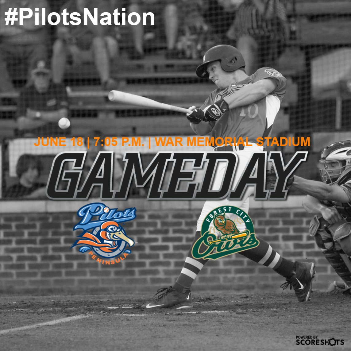 It's another GAMEDAY at War Memorial Stadium! #PilotsNation