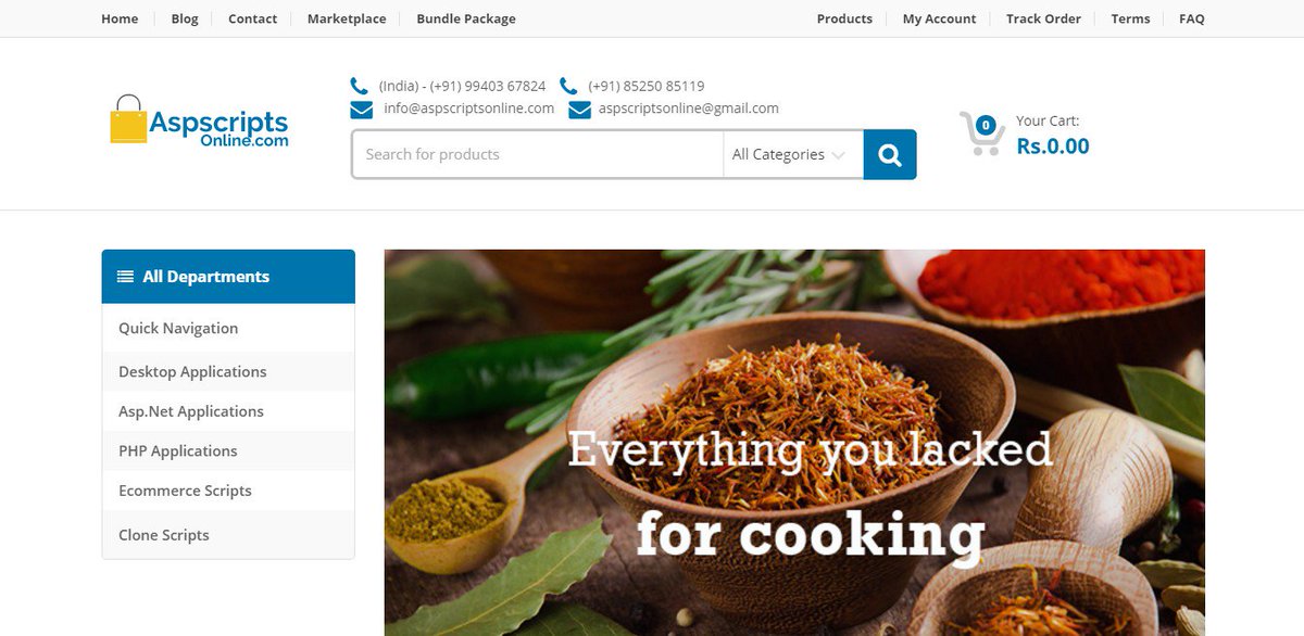 aspscriptonline's tweet image. We're launching soon this. Aspscriptsonline.com is a marketplace that provides readymade IT solutions.