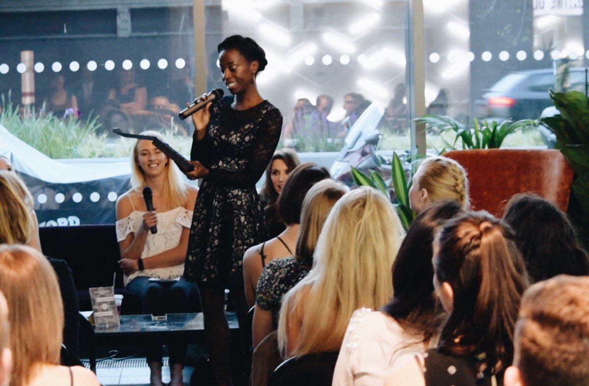 BeautyatBrunch's tweet photo. @SuperFoodLx Thank you so much! Such a pinch me moment - what a brilliant night! #HBA16 https://t.co/jHutJb9Rg8