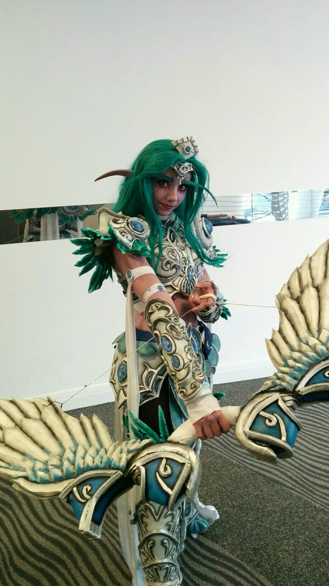 Xenogelion's tweet photo. Absolutely amazing Tyrande at #sunnycon5 #HotS #WoW https://t.co/264jJlmnq6