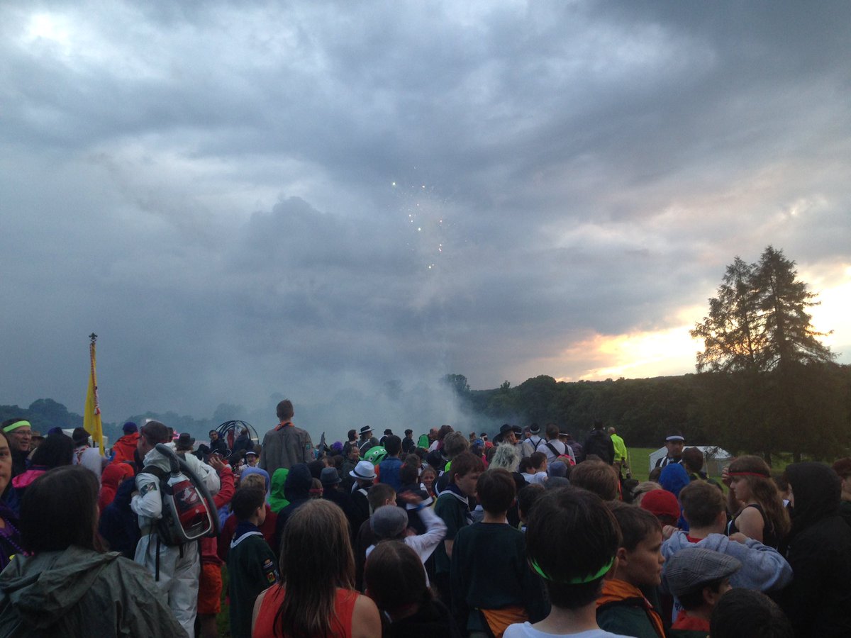 WitneyScouts's tweet image. #Cubfest opening last night #cub100 #iscout
