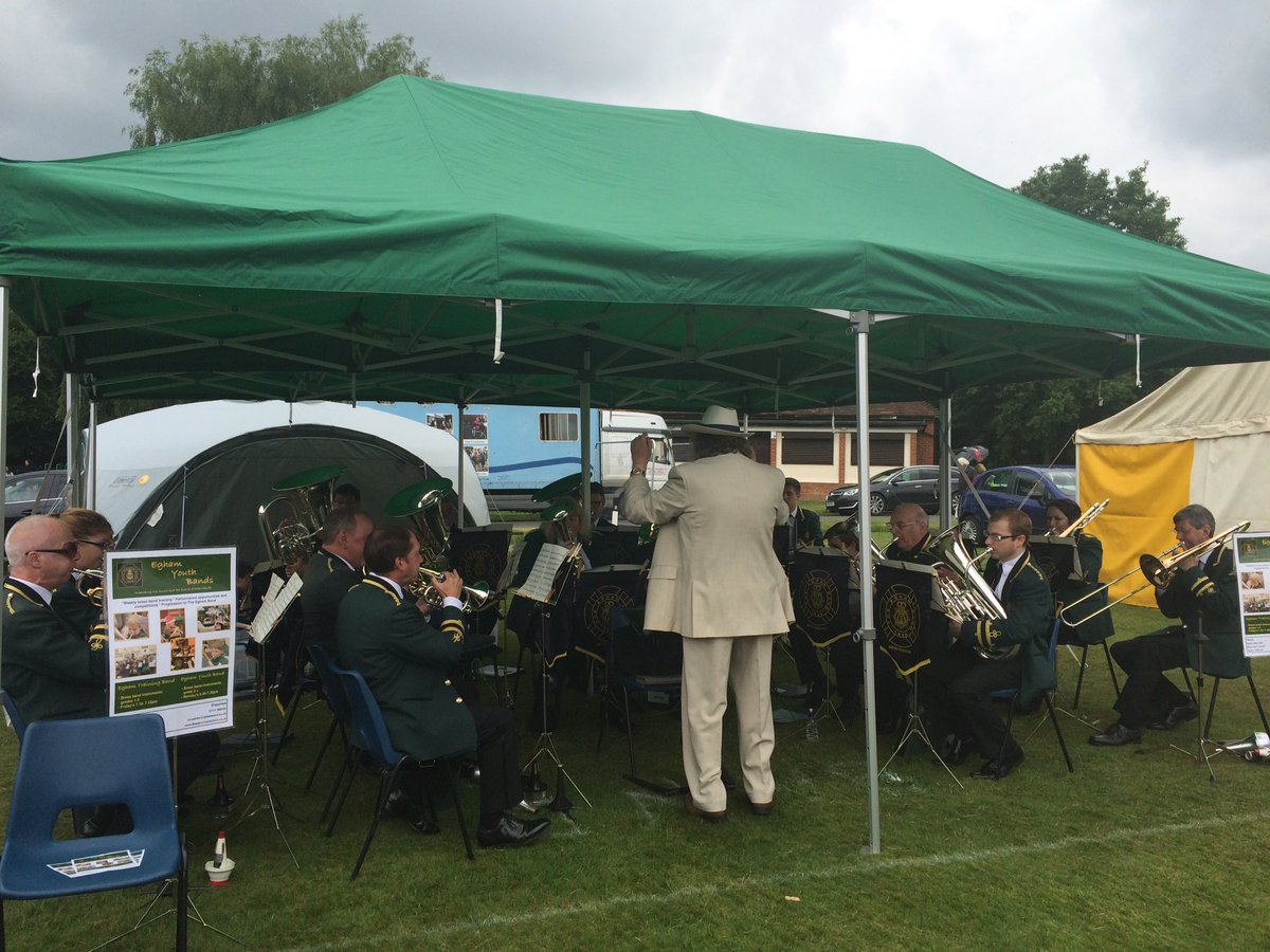 alison_berry15's tweet photo. @TheEghamBand last week HM The Queen on the Mall; today the Englefield Green Village Fair! https://t.co/s6PiKIp0uq