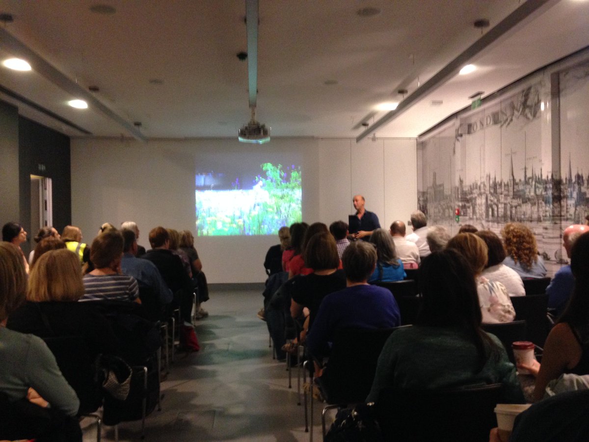 theldncentre's tweet photo. Great to have @NigelDunnett back with us discussing planting design and green space for #OGSW2016 https://t.co/8AeXpbxcp2