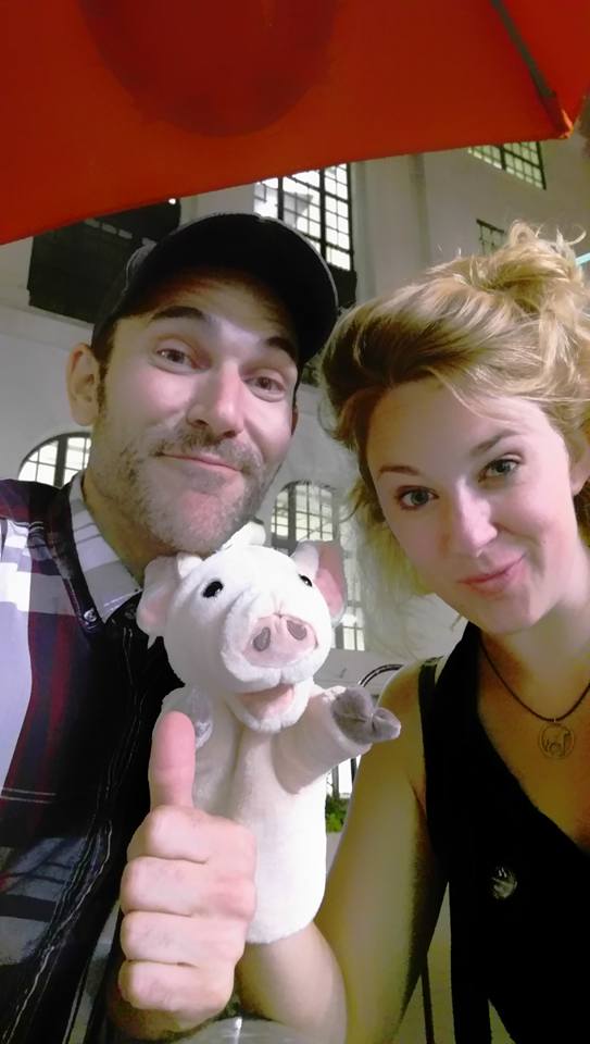 canducksfly's tweet photo. #ottfringe the madness has already begun.
@ribbitrepublic #Bulgarianpig is getting to know #fringeroyalty #alpha86 https://t.co/cU37h77GA7