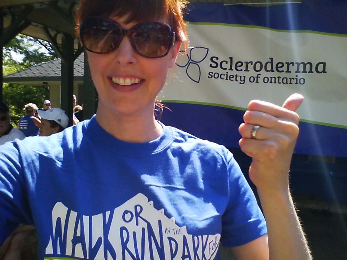 TheGeneratorCa's tweet photo. Don't know what #scleroderma is? That's why we're walking today! #hardword #harderdisease #HamOnt @scleroderma_sso https://t.co/nsHYJ0UgK0