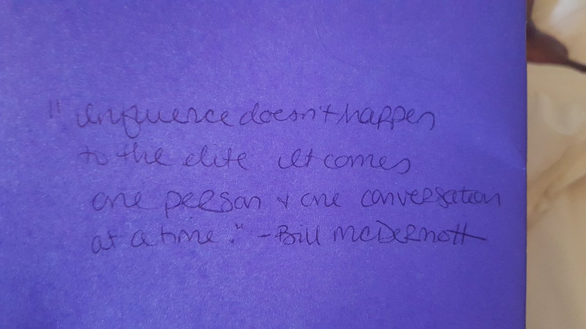 maximumbeth's tweet photo. Great words from @BillRMcDermott about influence at @KelloggSchool graduation. Had to write it on my program! #ksm16 https://t.co/6Q8lTEAiTK